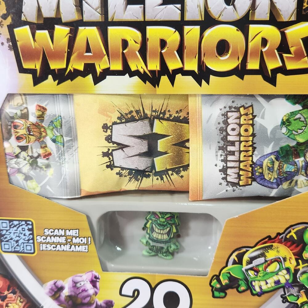 Lot of 3 Million Warriors 20 Pack Blind Bags Launcher New & Sealed NIB Micro - Picture 5 of 6